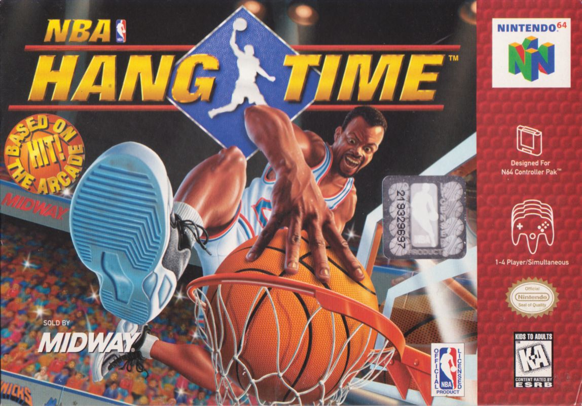 NBA Hangtime box art for Sega Mega Drive